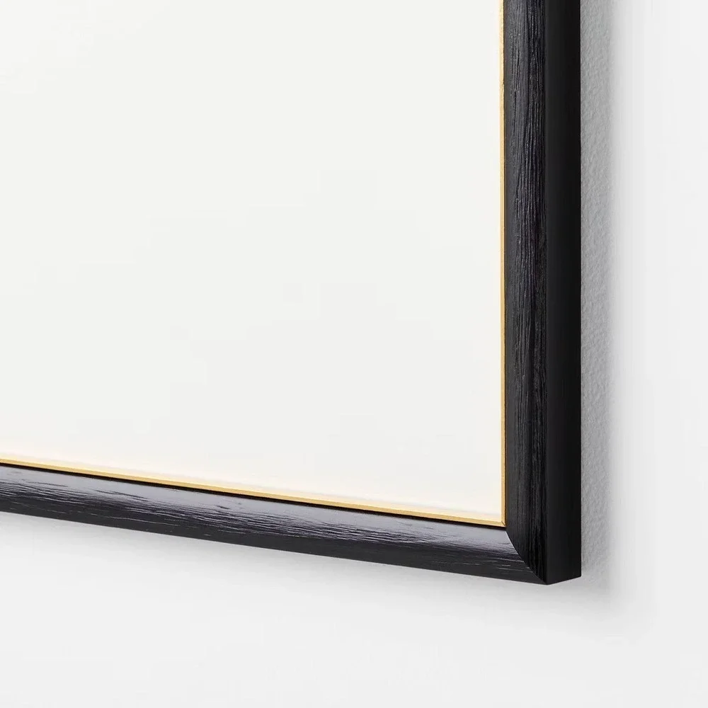 15x15 Matted to 4x6 Gallery Wall Frame‎ Black/Brass - Threshold Studio McGee